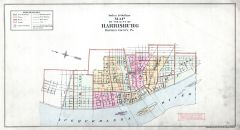 Index Map, Harrisburg 1901